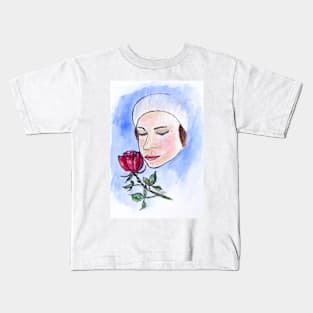 Winter Rose Kids T-Shirt